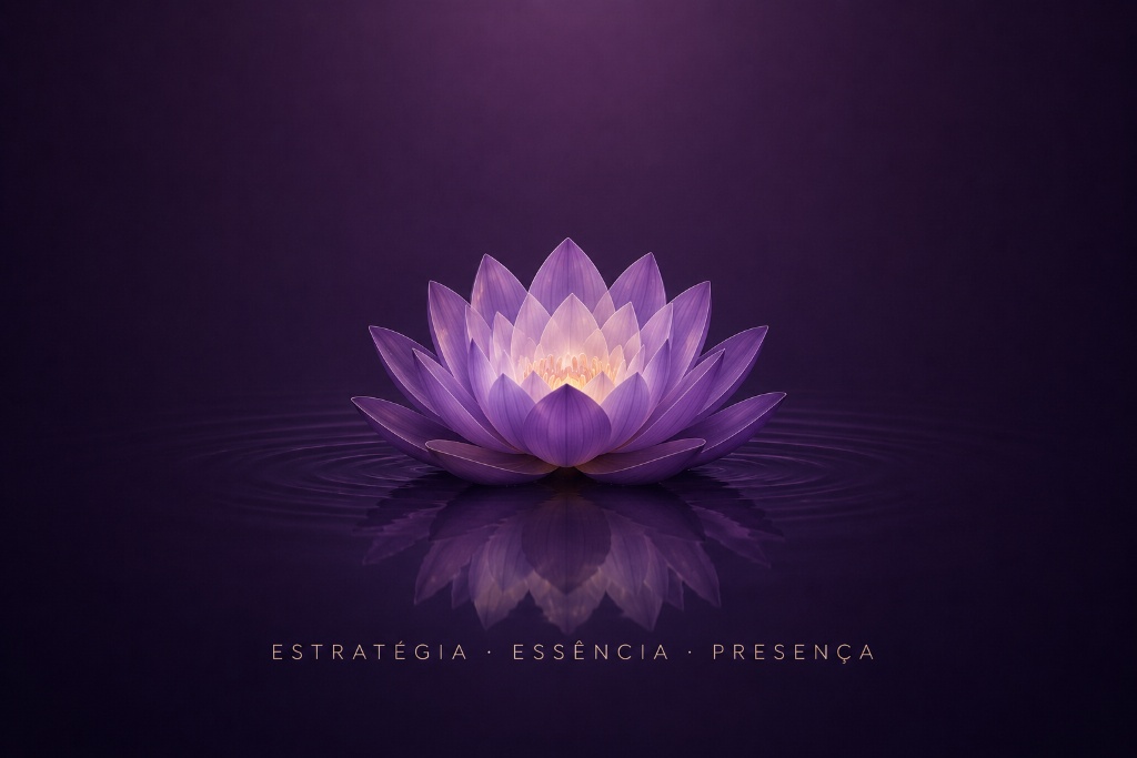 Caderno Almabrand com livros Estratégia, Essência e Presença